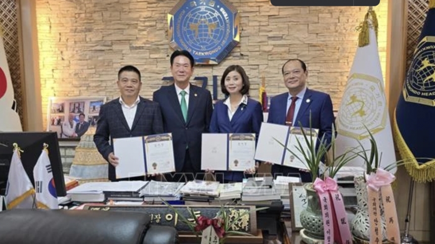 RoK to help Vietnam with hosting Asian open police taekwondo championships